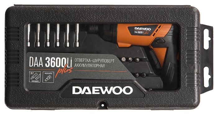Аккумуляторная отвертка Daewoo Power Products DAA 3600Li Plus (фото modal 6)