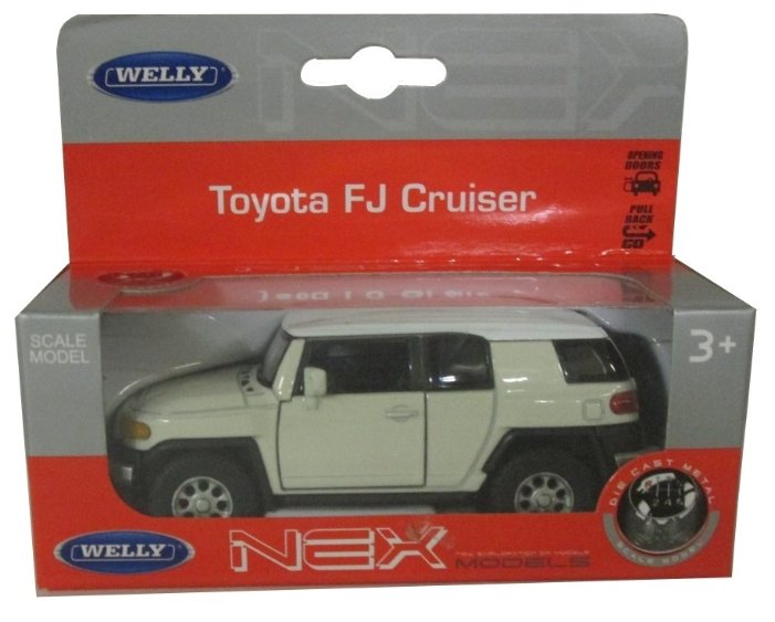 Внедорожник Welly Toyota FJ Cruiser (43639) (фото modal 4)
