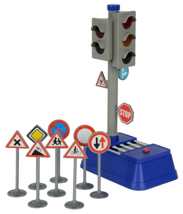Dickie Toys Светофор и дорожные знаки 3741001 (фото modal 1)