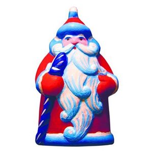 Раскрась и подари Фигура для раскрашивания из керамики Дед Мороз (IG-1003) (фото modal nav 3)