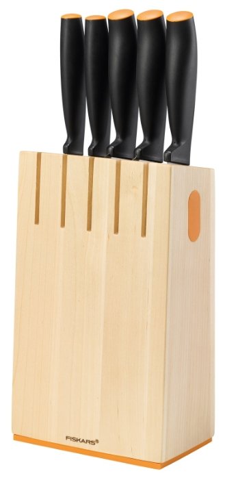 Набор FISKARS Functional form 5 ножей с подставкой (фото modal 1)