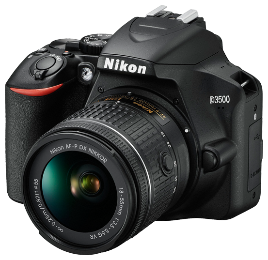 Зеркальный фотоаппарат Nikon D3500 Kit (фото modal 1)