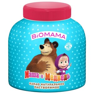BIOMAMA Маша и Медведь Какао-напиток растворимый, банка (фото modal nav 1)