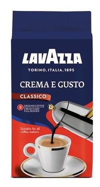 Кофе молотый Lavazza Crema e Gusto вакуумная упаковка (фото modal 1)