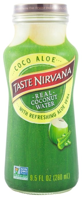 Вода кокосовая Taste Nirvana с мякотью алоэ вера (фото modal 1)