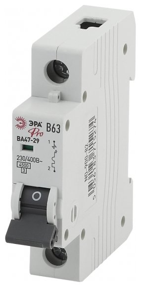 Автоматический выключатель ЭРА ВА 47-29 1P (B) 4,5kA (фото modal 1)