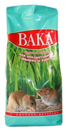 Кормовая смесь для декоративных мышей и крыс Вака Высокое качество (фото modal 2)
