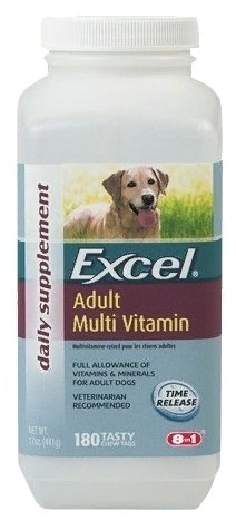 Добавка в корм 8 In 1 Excel Multi Vitamin Adult для взрослых собак, (фото modal 2)