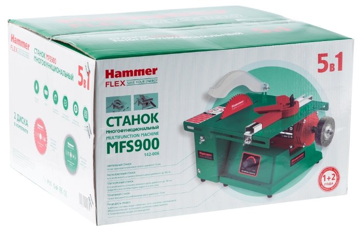 Распиловочный станок Hammer MFS900 (фото modal 13)