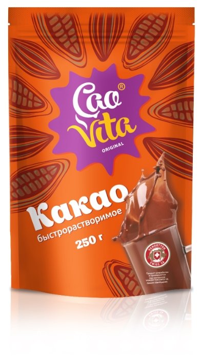 CaoVita Original Какао-напиток растворимый, пакет (фото modal 1)