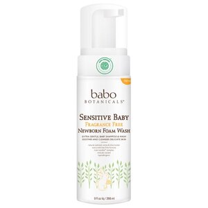 Babo Botanicals Sensitive Baby Пенка для новорожденных без отдушек (фото modal nav 1)