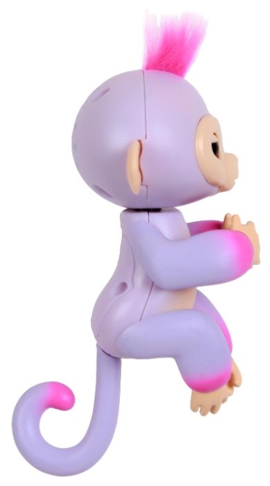 Интерактивная игрушка робот WowWee Fingerlings Ручная обезьянка Двухцветная (фото modal 5)