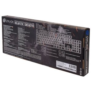 Клавиатура Oklick 710G BLACK DEATH Black USB (фото modal nav 10)
