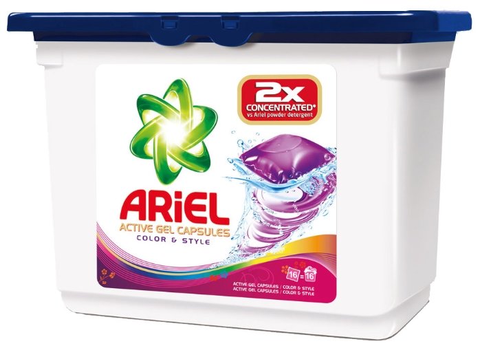 Капсулы Ariel Active Gel Color&Style (фото modal 7)