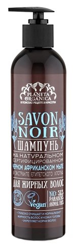 Planeta Organica шампунь Savon Noir для жирных волос (фото modal 1)