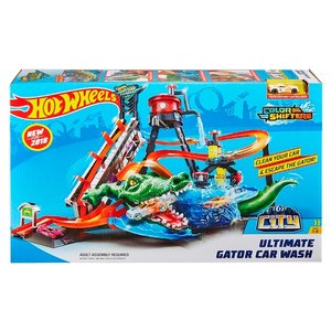 Трек Mattel Hot Wheel City Ultimate Gator Car Wash FTB67 (фото modal nav 1)