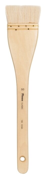 Кисть Pinax Artists Classic, коза №50, флейц, с длинной ручкой (фото modal 1)