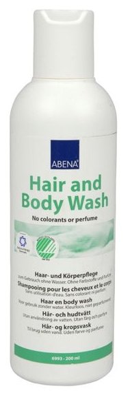 Лосьон Abena для мытья волос и тела без воды 200 мл (фото modal 1)