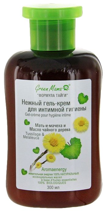 Green Mama Гель-крем для интимной гигиены Мать-и-мачеха и масло чайного дерева, 300 мл (фото modal 2)