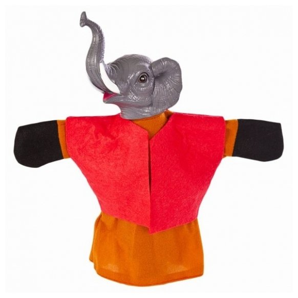 Жирафики Кукла-перчатка Слон, в ассортименте (фото modal 1)