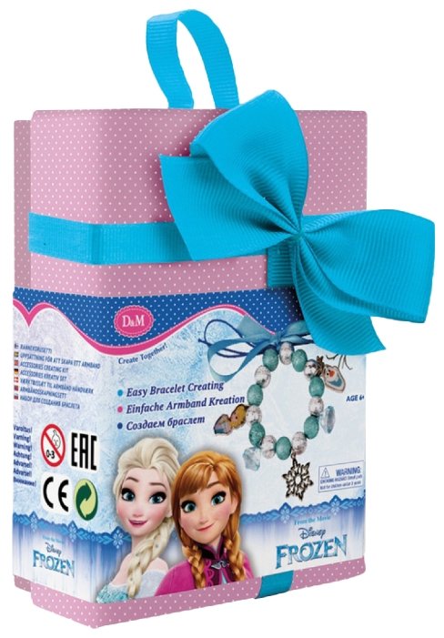 D&M Набор для создания браслета Эльза и Олаф. Frozen (подарочная упаковка) (фото modal 1)