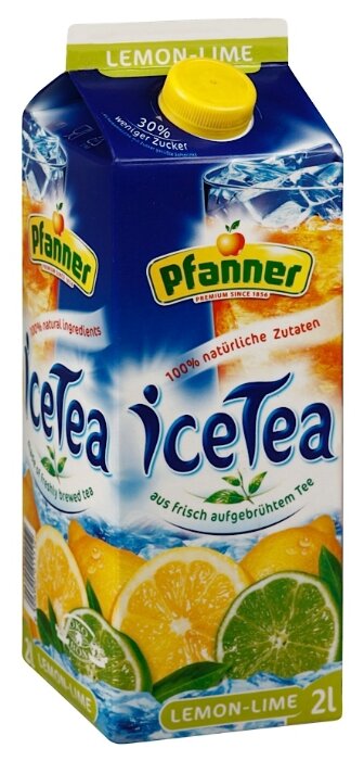 Чай Pfanner Лимон-Лайм с пониженным содержанием сахара, тетра-пак (фото modal 2)