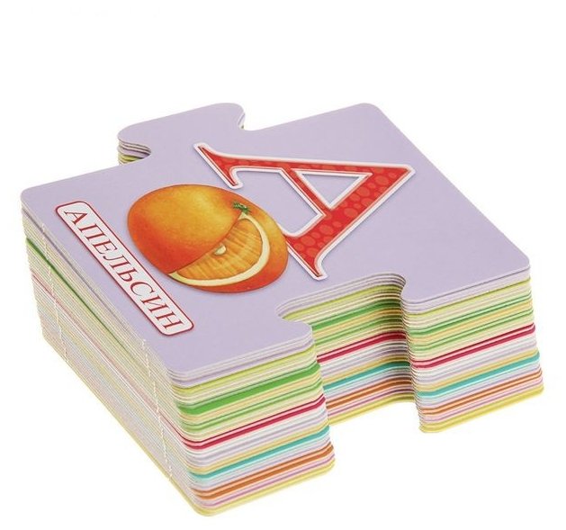 Набор карточек Робинс Пазлы. Азбука для малышей 35 шт. (фото modal 3)