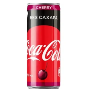 Газированный напиток Coca-Cola Cherry Zero (фото modal nav 1)