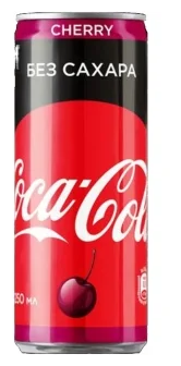 Газированный напиток Coca-Cola Cherry Zero (фото modal 1)