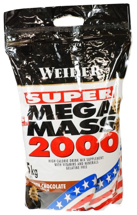 Гейнер Weider Mega Mass 2000 (5 кг) (фото modal 7)