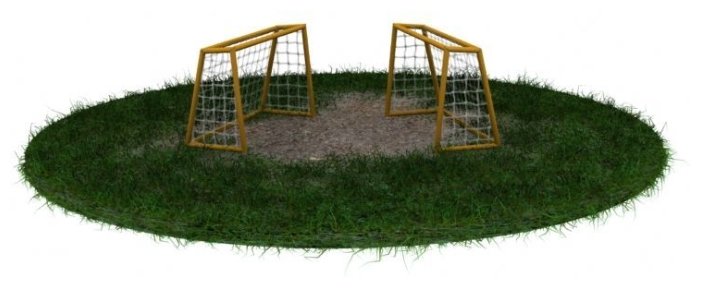Комплект ворот для мини-футбола СпортКомплект CC120, 2 шт., размер 120х80 см (фото modal 2)