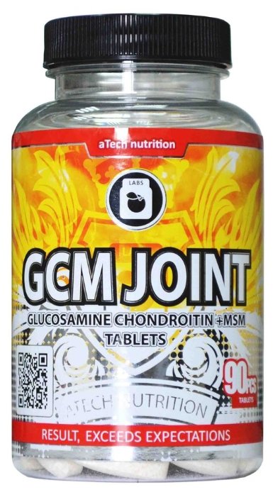 Препарат для укрепления связок и суставов aTech Nutrition GCM Joint 90 шт. (фото modal 1)
