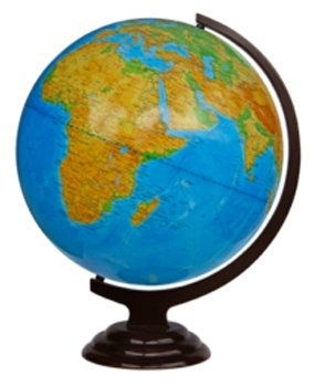 Глобус физический Глобусный мир 420 мм (10170) (фото modal 1)