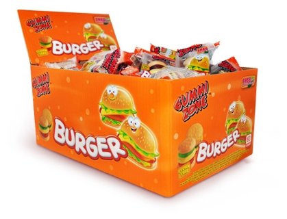 Жевательный мармелад Gummy Zone Burger (11 шт. по 9 г) (фото modal 2)