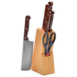 Набор MAYER & BOCH 5 ножей и ножницы с подставкой 27424 / 27426 (фото modal nav 3)