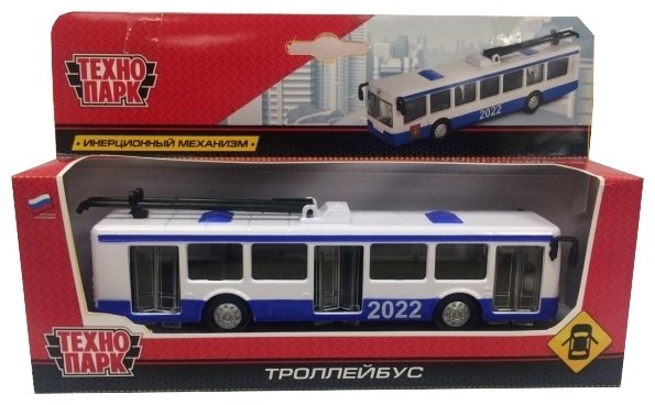 Троллейбус ТЕХНОПАРК SB-16-65WB 1:43 (фото modal 4)