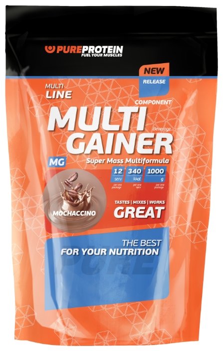 Гейнер Pure Protein Multicomponent Gainer (1000 г) (фото modal 1)
