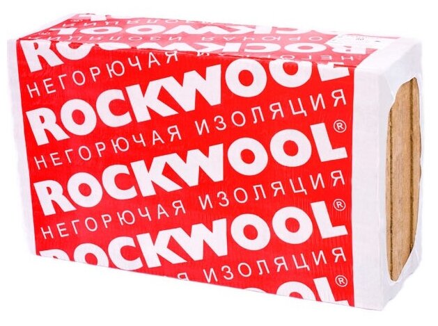 Каменная вата Rockwool Фасад Баттс 1000x600х50мм 4 шт (фото modal 1)