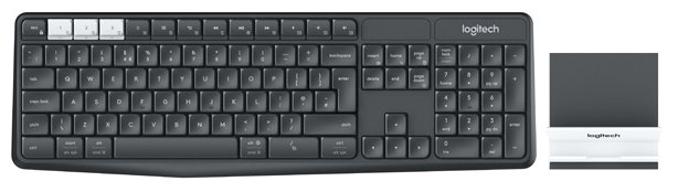 Клавиатура Logitech Multi-Device Stand Combo K375s Black Bluetooth (фото modal 1)