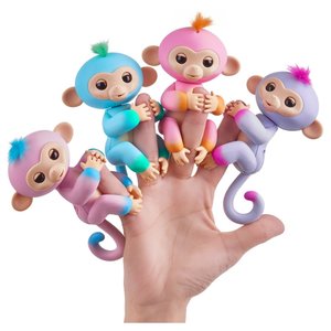 Интерактивная игрушка робот WowWee Fingerlings Ручная обезьянка Двухцветная (фото modal nav 9)