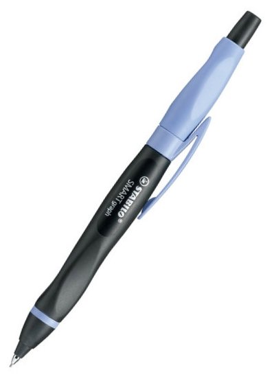 STABILO Механический карандаш Smartgraph для левшей со сменными грифелями HB, 0.7 мм, 3 шт. (фото modal 1)