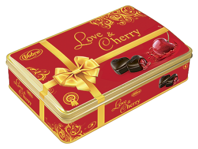 Набор конфет Vobro Love & Cherry ж/б 290 г (фото modal 1)