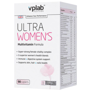 Минерально-витаминный комплекс VP Laboratory Ultra Women's (90 каплет) (фото modal nav 2)