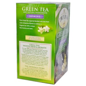 Чай зеленый Twinings Jasmine ароматизированный в пакетиках (фото modal nav 3)