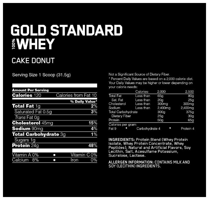 Протеин Optimum Nutrition 100% Whey Gold Standard (819-943 г) (фото modal 36)