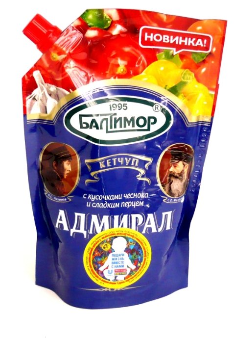 Кетчуп Балтимор Адмирал с кусочками чеснока, дой-пак (фото modal 5)