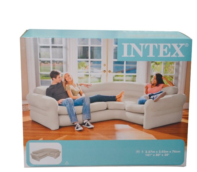 Надувной диван Intex Corner Sofa (фото modal 2)