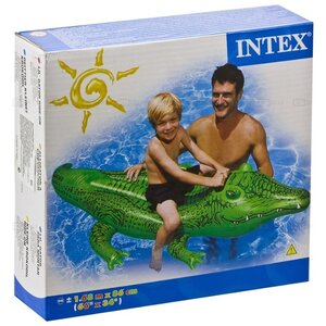 Надувная игрушка-наездник Intex Крокодил 58546 (фото modal nav 2)
