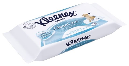 Влажная туалетная бумага Kleenex в мягкой упаковке (фото modal 1)