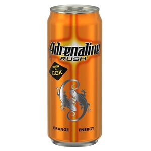 Энергетический напиток Adrenaline Juicy апельсиновая энергия (фото modal nav 3)